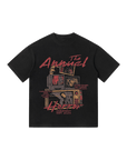 TEE-D707 vintage con estampado monograma tv | Inspanda