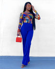 Slim-fit bell bottoms-D535 | Inspanda