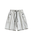 Solid color drawstring shorts-B10 | Inspanda