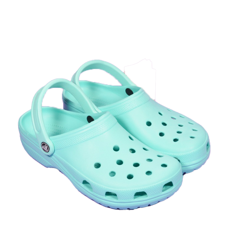 Teal crocs shop