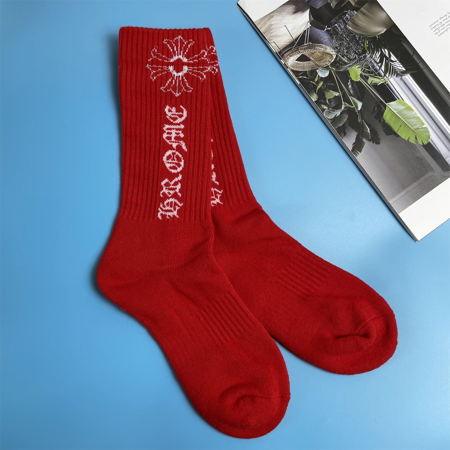 Embroidered stockings-D232 | Inspanda