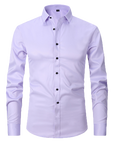 Slim fit simple shirt-D189 | Inspanda