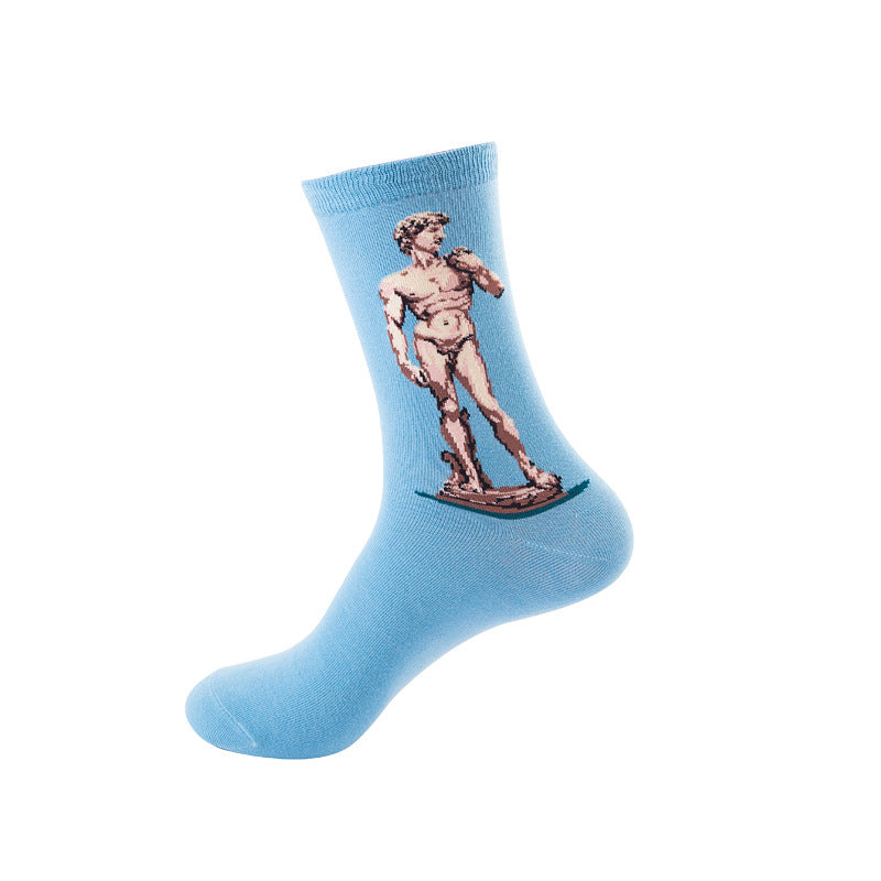 Cartoon mid-tube socks-D236 | Inspanda