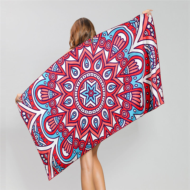 Printed Beach Towel -D247 | Inspanda