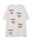 Cartoon bear letter print TEE-D515 | Inspanda