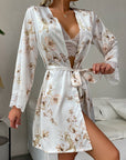 Sexy printed dressing gown-D23 | Inspanda