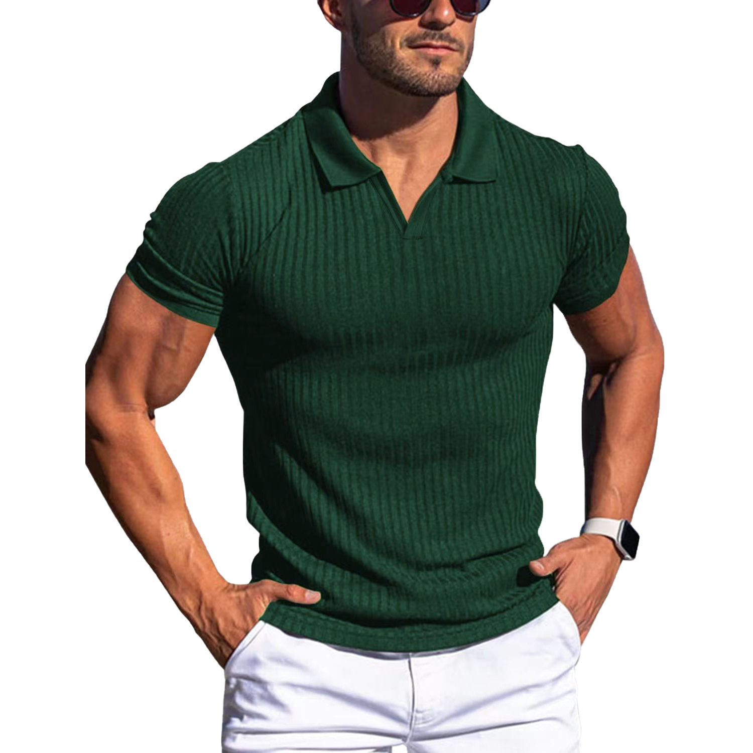 Fashionable Polo Top