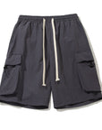 Solid color pocket shorts-D108 | Inspanda