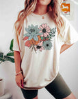 Flower printed TEE-D745 | Inspanda