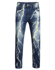 Lightning jeans-D611 | Inspanda