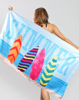 Printed Beach Towel -D247 | Inspanda