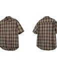 Vintage plaid shirt-D426 | Inspanda