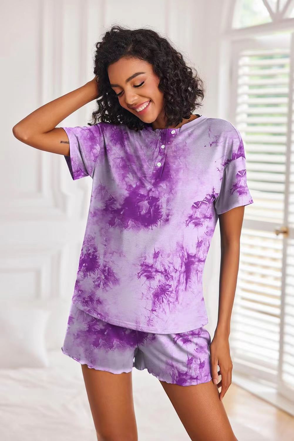 Tie-dye print set-D274 | Inspanda