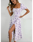 Dress-D863 slip floral | Inspanda