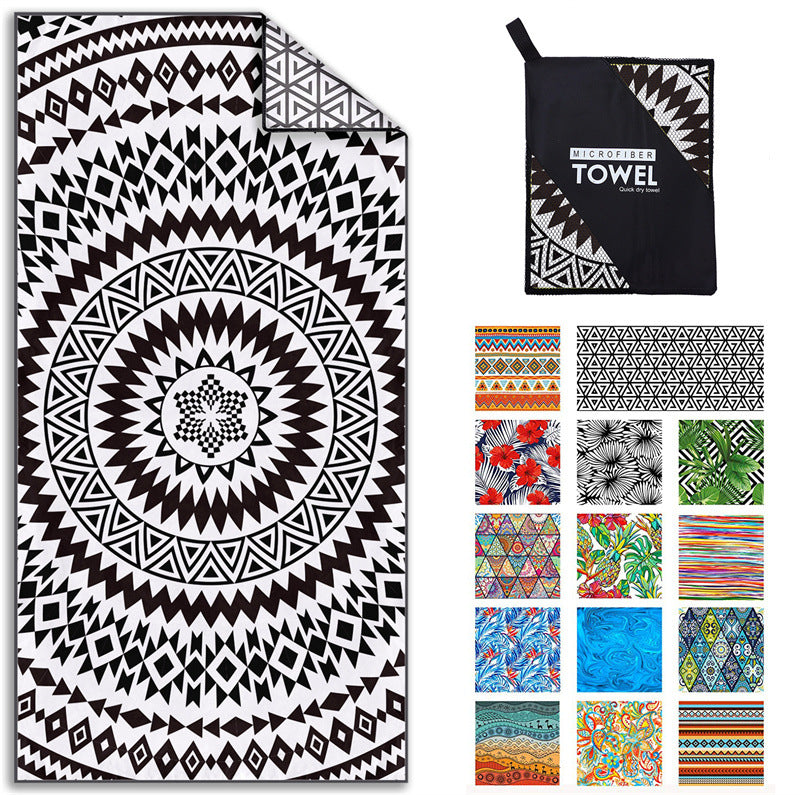 Printed Beach Towel -D247 | Inspanda