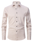 Slim fit simple shirt-D189 | Inspanda