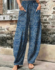 Printed casual beach pants-D859 | Inspanda