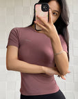 Yoga slim  short TEE-D756 | Inspanda