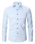 Slim fit simple shirt-D189 | Inspanda