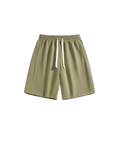 Solid color drawstring shorts-D2 | Inspanda