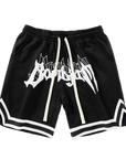 Drawstring printed shorts-D37 | Inspanda