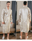 Ice silk robe-D18 | Inspanda