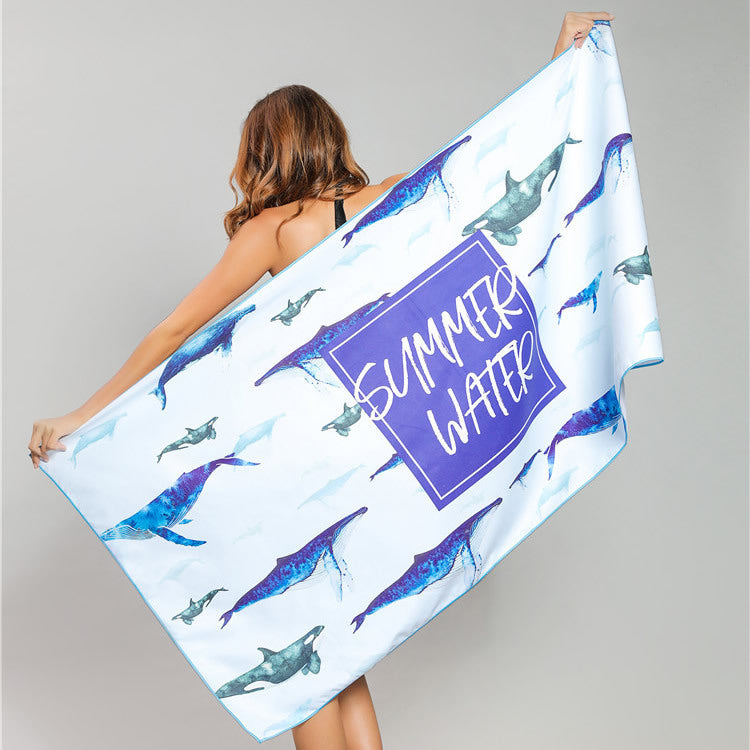 Printed Beach Towel -D247 | Inspanda