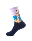 Cartoon mid-tube socks-D236 | Inspanda