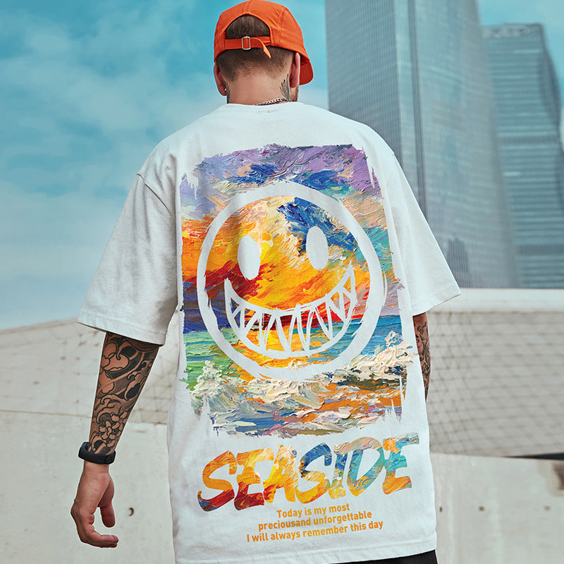 COQUET STUDIO☆CRAYON GRAFFITI FACE LESSER PANDA T-SHIRT Graffiti Panda BRIGHT.