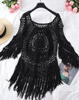 Fringed beach blouse-D743 | Inspanda