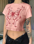 Butterfly short TEE-D391 | Inspanda