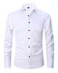 Slim fit simple shirt-D189 | Inspanda