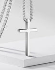 Cruz chain-D696 plata | Inspanda