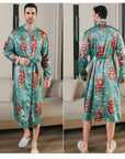 Ice silk robe-D18 | Inspanda