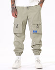 Multi-pocket cargo pants-D410 | Inspanda