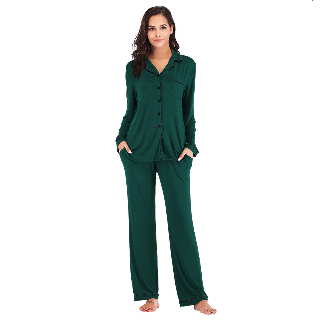 Home wear pajamas suit-D275 | Inspanda