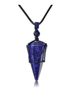 Natural crystal pendant necklace-D693 | Inspanda