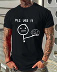 "PLS USE IT"TEE-D662 | Inspanda