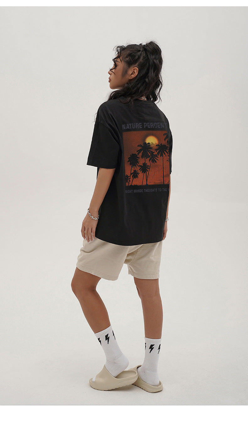 Tee-D498 estampado Sunset | Inspanda