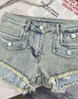 Denim shorts-D791  | Inspanda