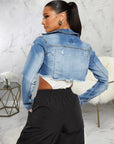 Jacket-D692 denim corto | Inspanda