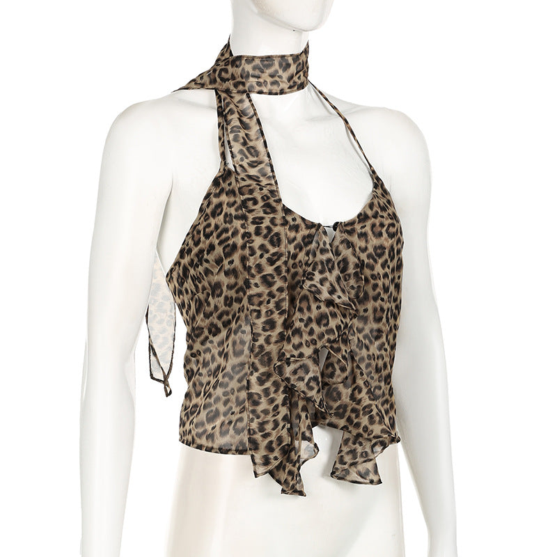 Sexy Leopard Print Camisole-D617 | Inspanda