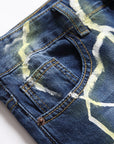 Lightning jeans-D611 | Inspanda