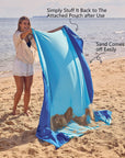 Lightweight quick-drying beach mat-D250 | Inspanda