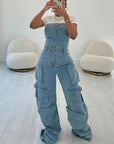 Overalls jeans-D815 | Inspanda