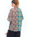 Patchwork shirt-D347 | Inspanda