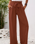 Wide-leg pants-D118 | Inspanda