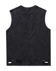 Vintage Reggae Distressed Vest-D454 | Inspanda