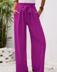 Wide-leg pants-D118 | Inspanda