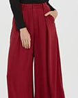 Casual wide-leg pants-D121 | Inspanda